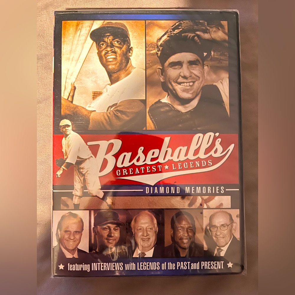 Baseball Greatest Legends DVD 2006 DIAMOND MEMORIES MLB Most Historic Moments